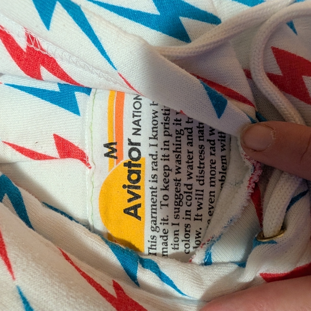 Aviator Nation Multicolor Bolt Pullover - image 5